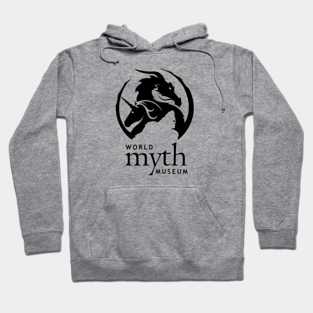 World Myth Museum Logo - Black Hoodie by World Myth Museum